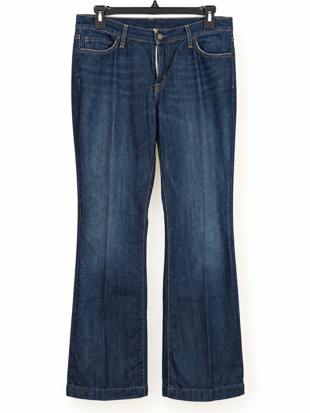 Gap 1969 Women’s Dark Wash Bootcut Jeans Size 12L Long Stretch Denim